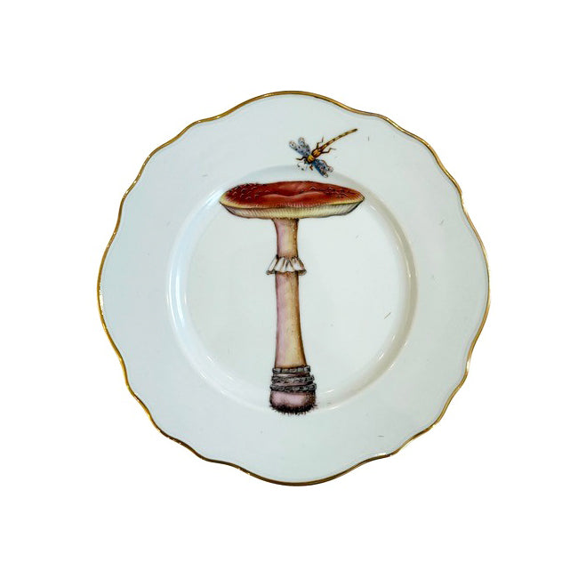 Forest Mushrooms Salad/Dessert Plates