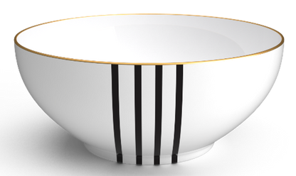 TEATRO - BLACK WITH GOLD DINNERWARE