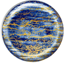 Magma - Cobalt & Gold Dinnerware