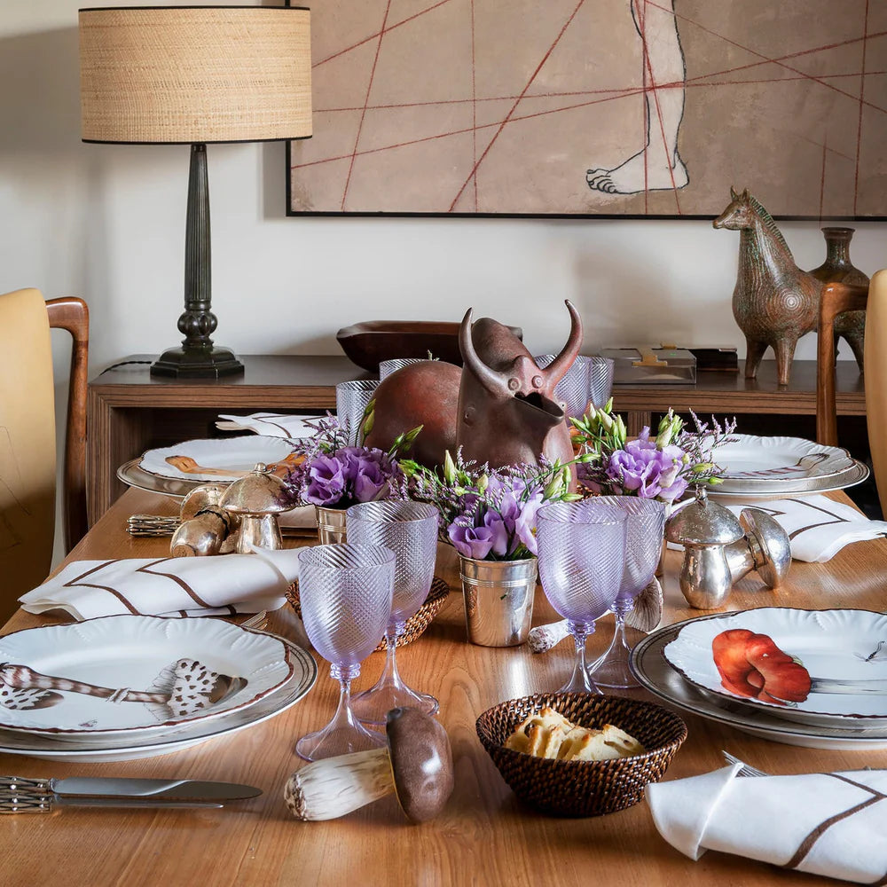 Les Champignons Dinner Plate, Set of 6