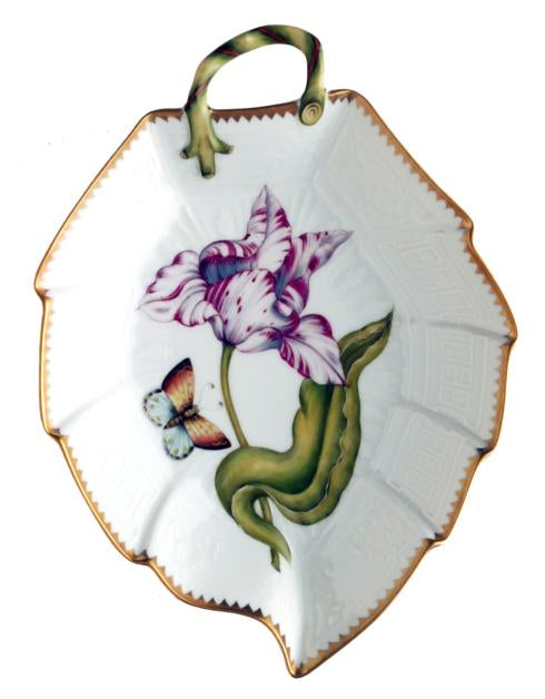 Leaf Plate - Old Master Tulips