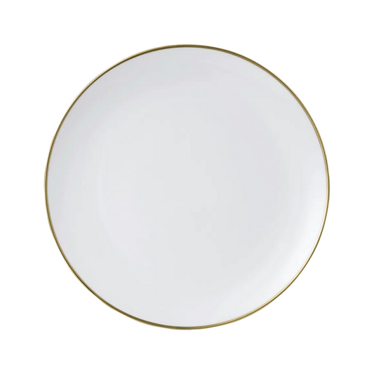 Accentuate Gold Coupe Charger 13"