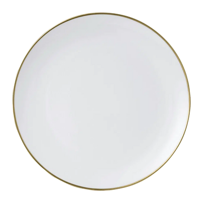 ACCENTUATE GOLD COUPE CHARGER PLATE 12"
