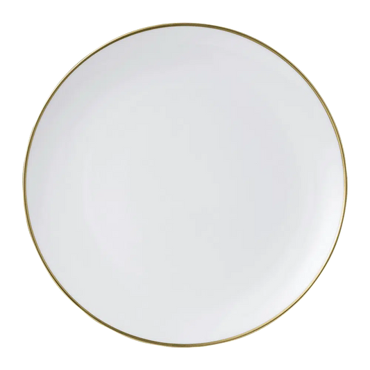 ACCENTUATE GOLD COUPE CHARGER PLATE 12"