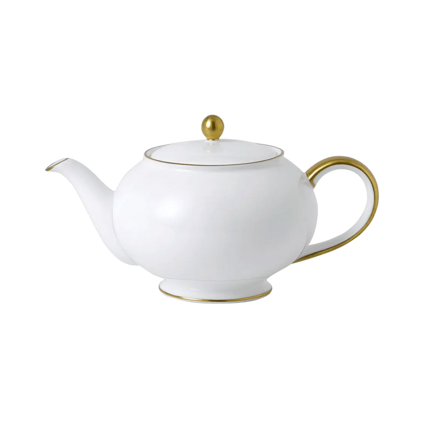 Accentuate Gold Large Coupe Teapot