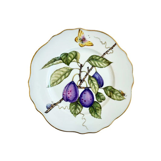 Anna's Secret Orchard Hand Painted Salad/Dessert Plates