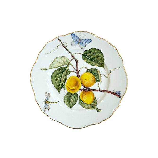 Anna's Secret Orchard Hand Painted Salad/Dessert Plates