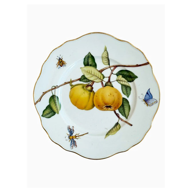 Anna's Secret Orchard Hand Painted Salad/Dessert Plates