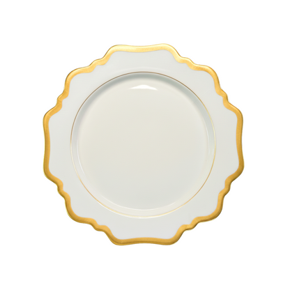 Anna's Palette White Dinner Plate