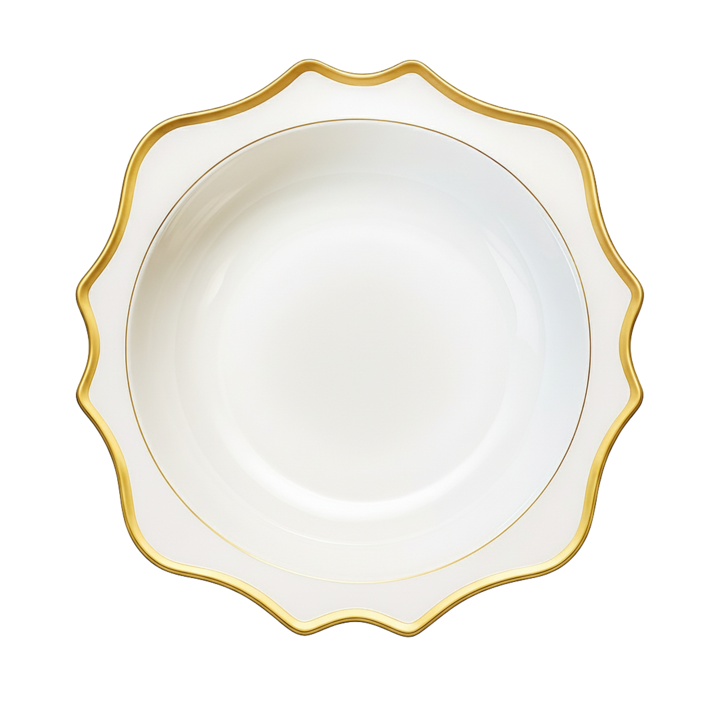 Anna's Palette White Serving Bowl