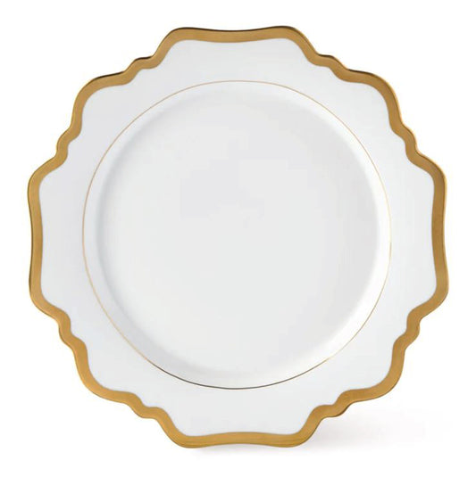 Anna's Palette White Dinner Plate