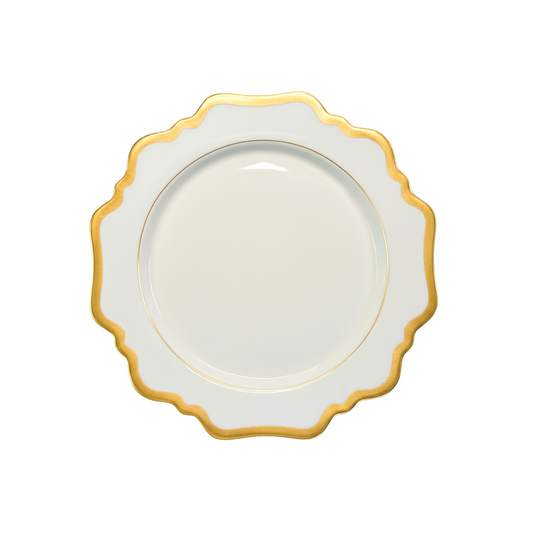 Anna's Palette White Salad Plate