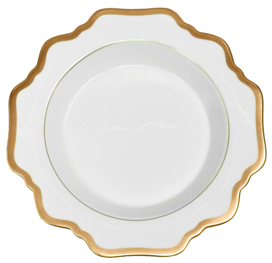 Anna's Palette White Rim Soup