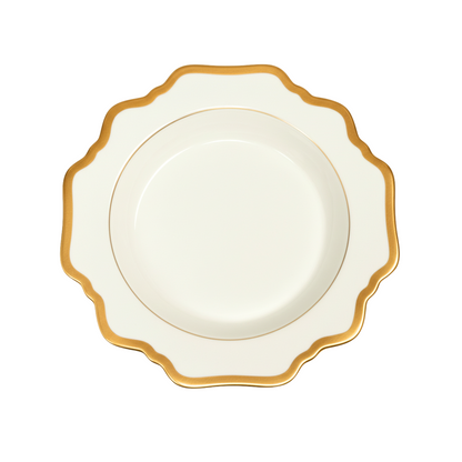 Anna's Palette White Rim Soup