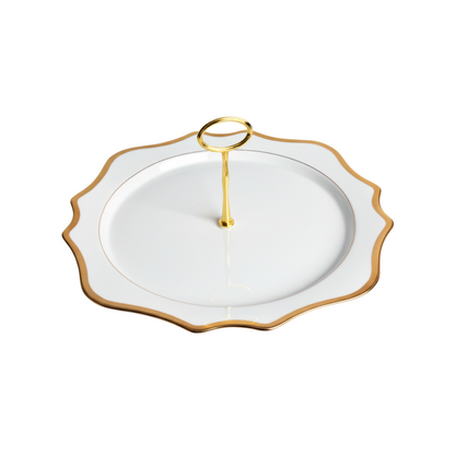 Anna's Palette White 1 Tier Stand