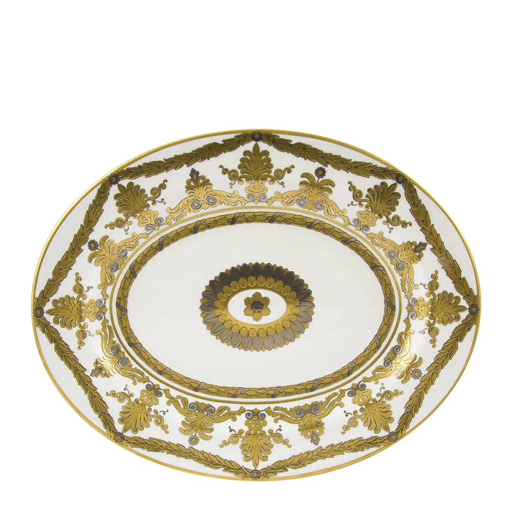 Pearl Palace Oval Dish