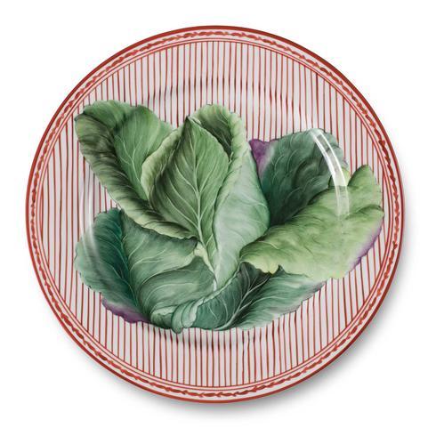 POTAGER IN RED DINNERWARE