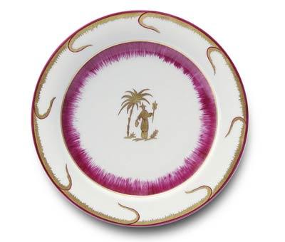 Chinoiserie Salad/Dessert Plate