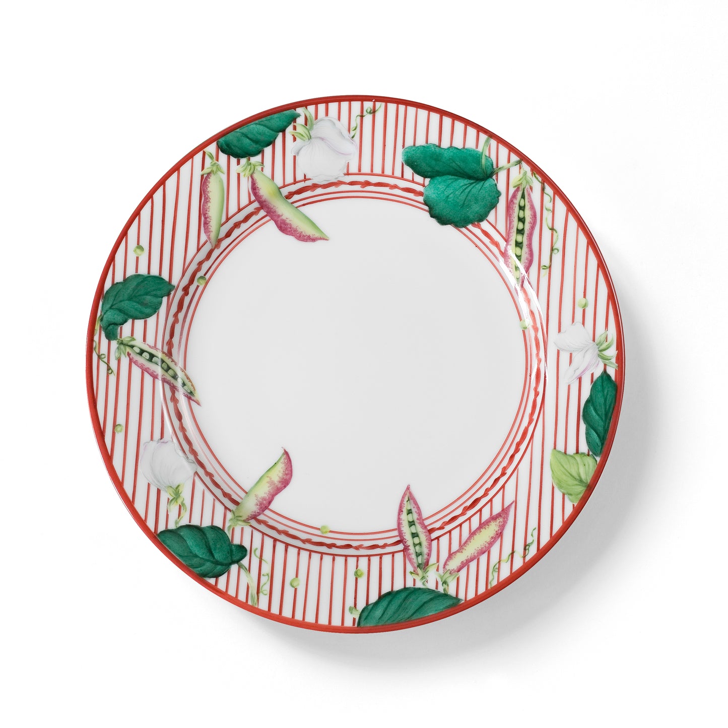 POTAGER IN RED DINNERWARE