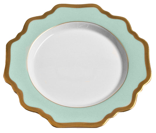 Anna's Palette Aqua Green Bread & Butter Plate