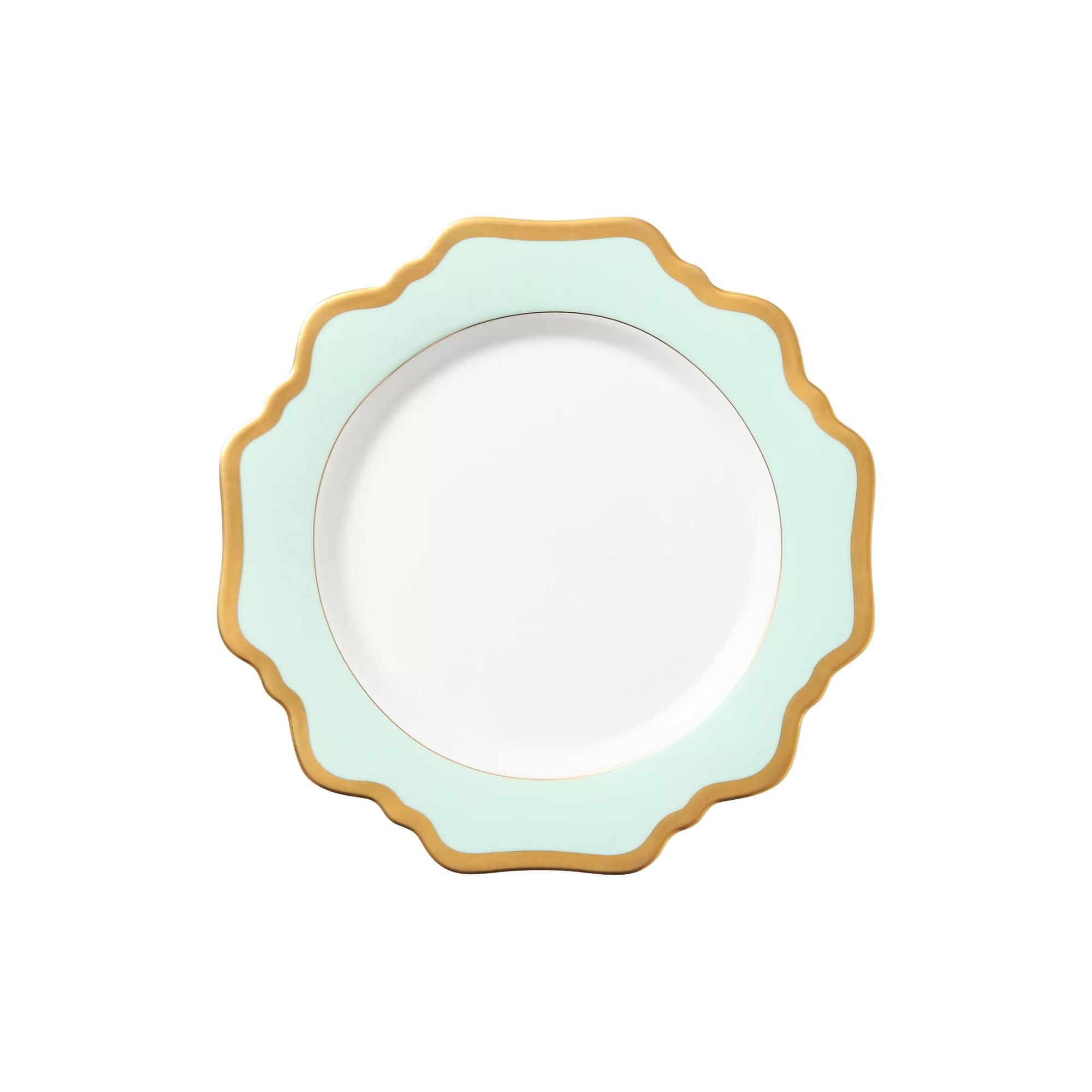 Anna Weatherley Anna's Palette Aqua Green Bread & Butter Plate - Thumbnail 5