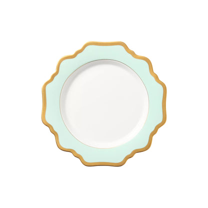 Anna's Palette Aqua Green Bread & Butter Plate