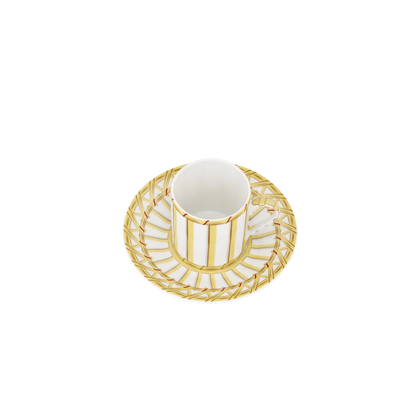 Vannerie Cottage Coffee Cup & Saucer