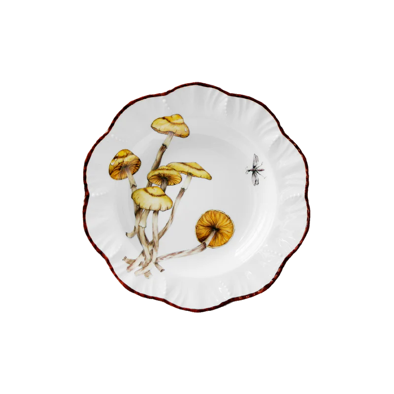 Les Champignons Rim Soup Bowl