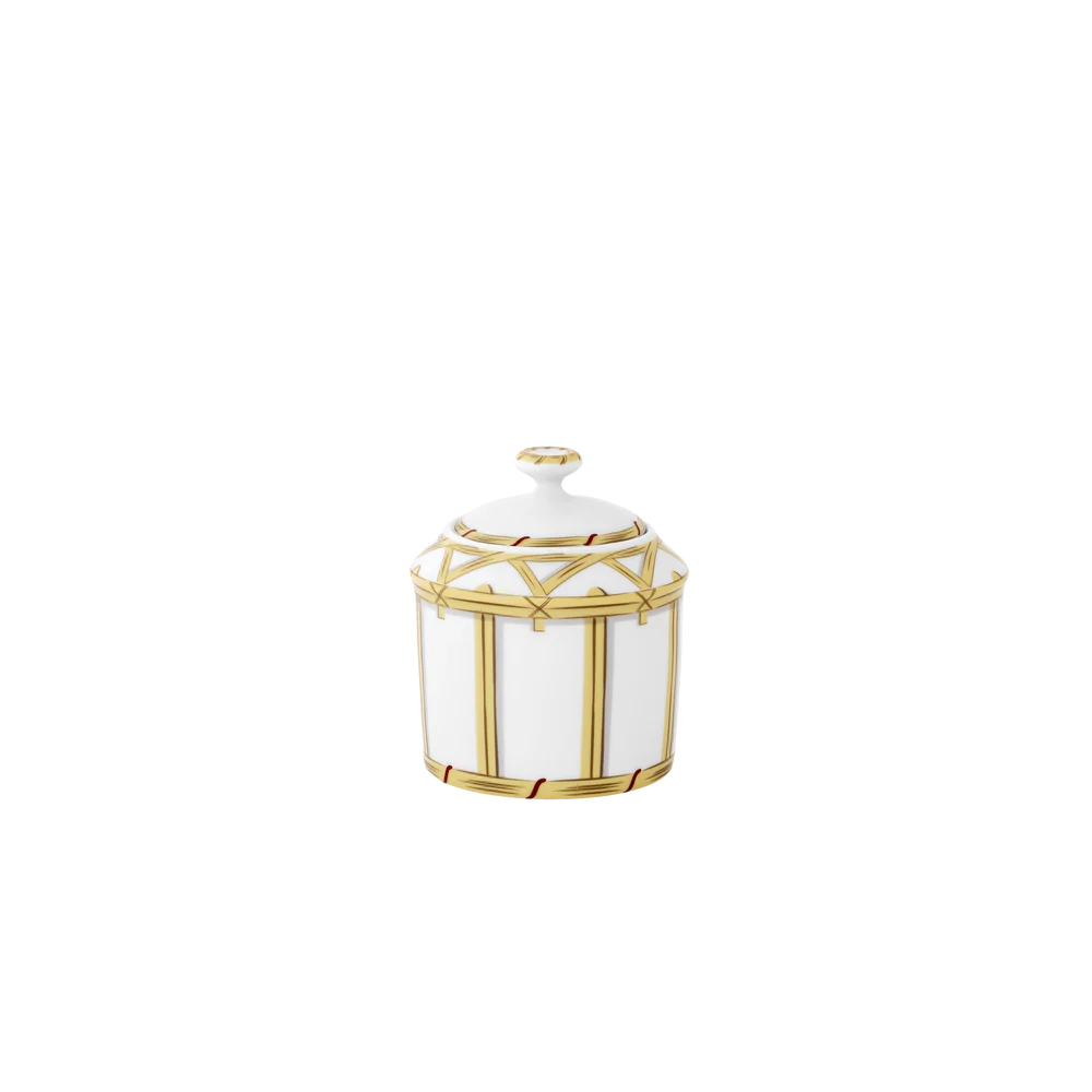 Vannerie Cottage Covered Sugar Bowl