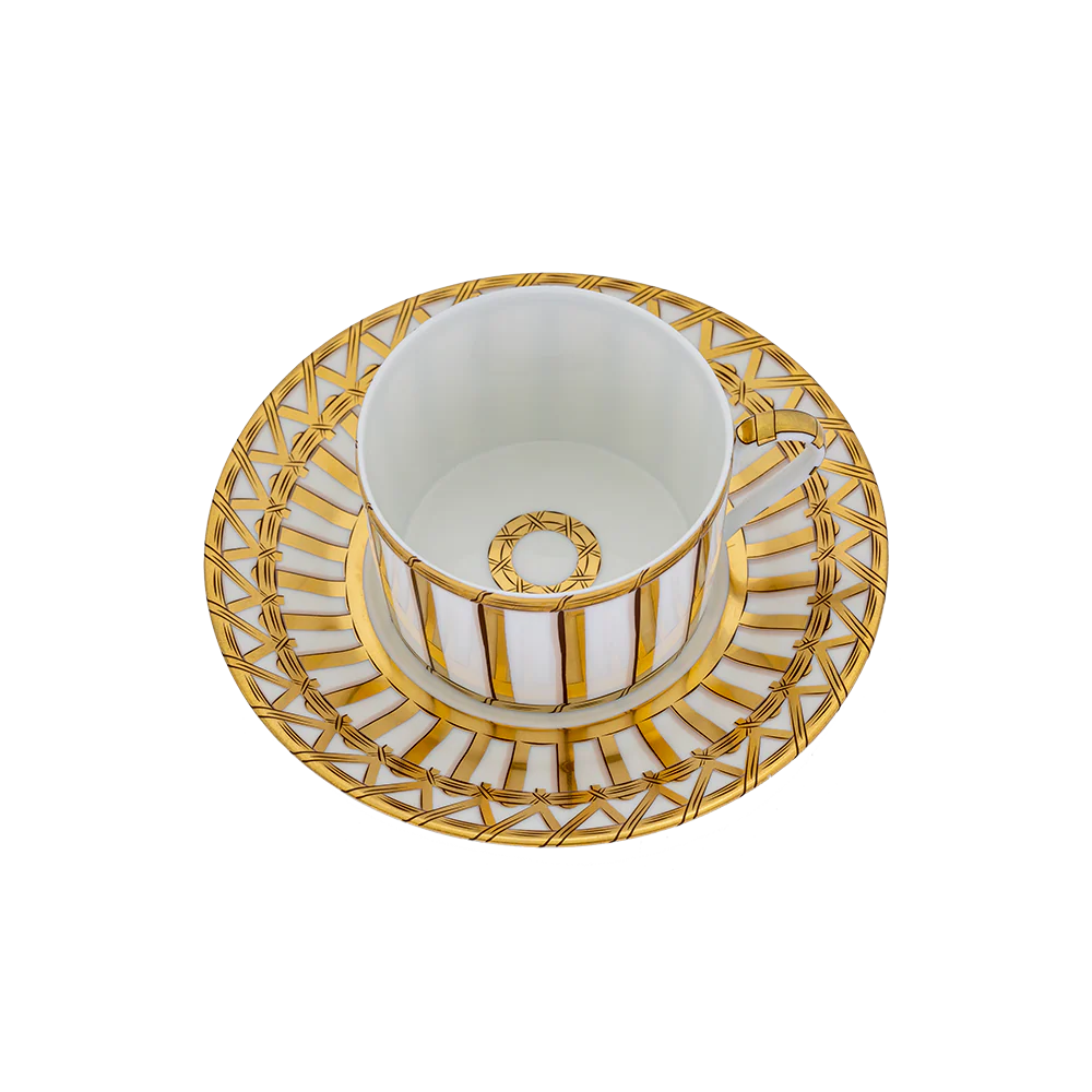 Vannerie Tea Cup & Saucer