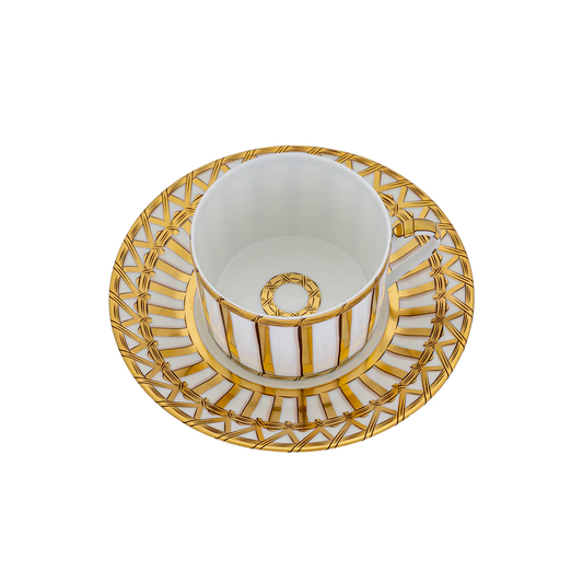 Vannerie Tea Cup & Saucer