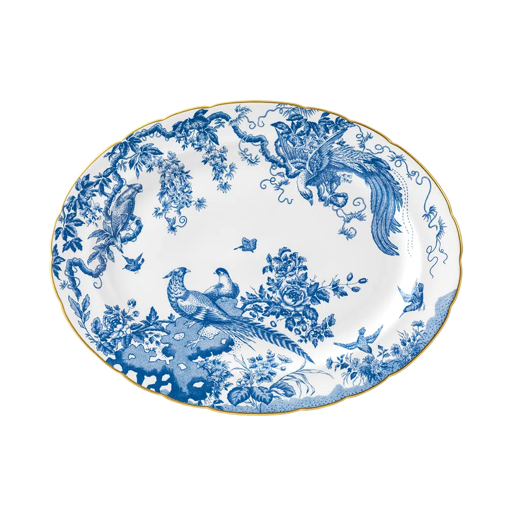 Aves Blue - Oval Platters