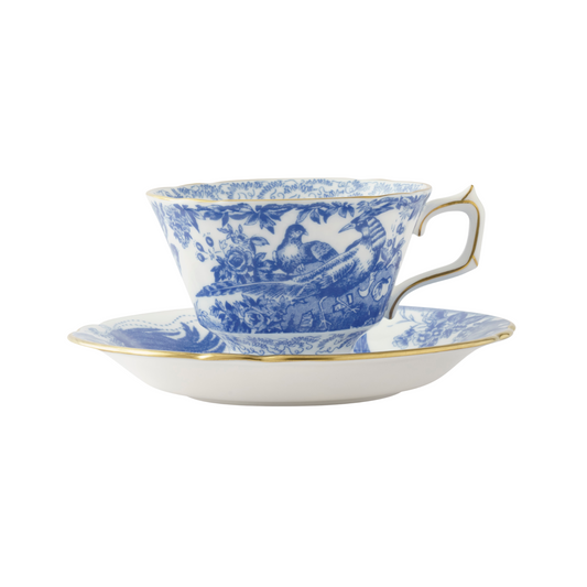 Aves Blue - Tea Cup & Saucer