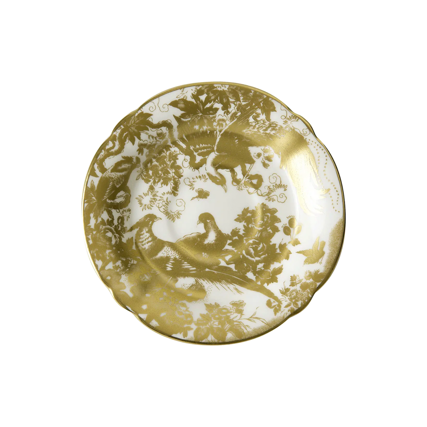 Aves Gold - Tea Cup & Saucer