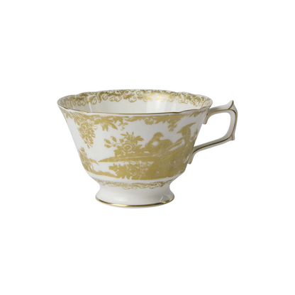Aves Gold - Breakfast Cup & Saucer