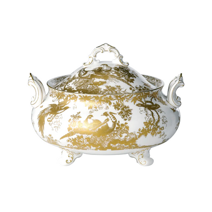 Aves Gold - Soup Tureen & Stand