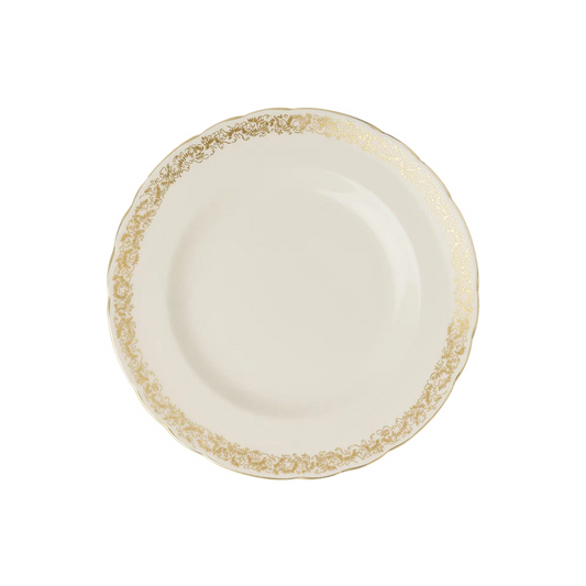 Aves Gold Narrow Band - Salad (Dessert) Plate