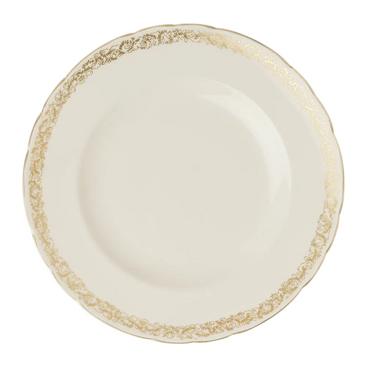 Aves Gold Narrow Band - Salad (Dessert) Plate