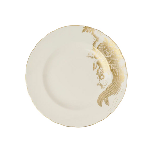 Aves Gold Motif - Salad (Dessert) Plate