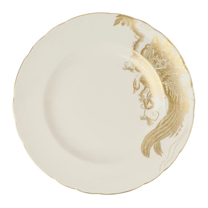 Aves Gold Motif - Salad (Dessert) Plate