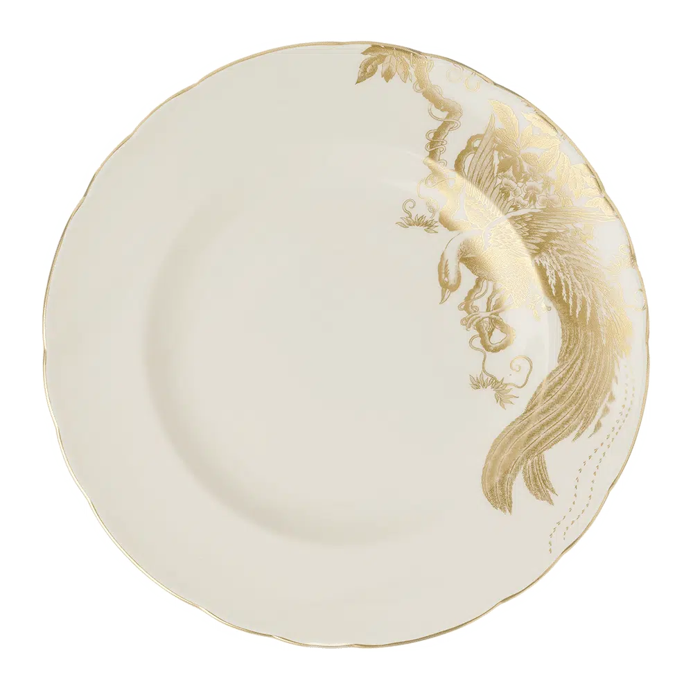 AVES GOLD MOTIF DINNERWARE