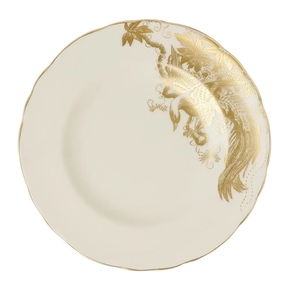 AVES GOLD MOTIF DINNERWARE