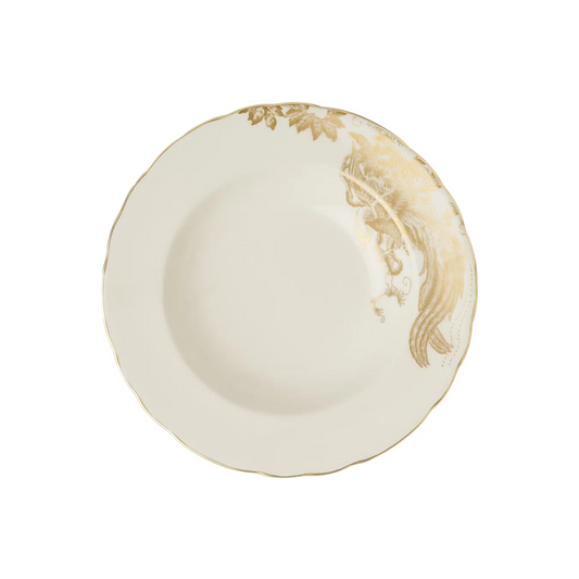 Aves Gold Motif - Rim Soup