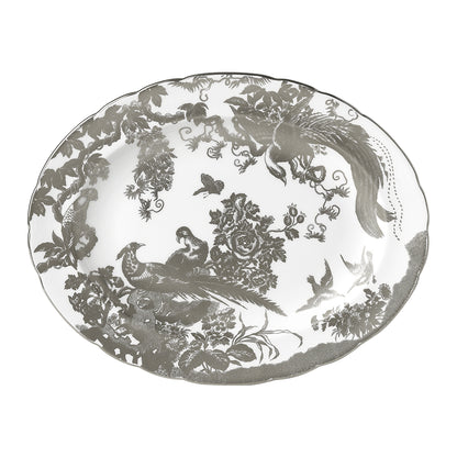 Aves Platinum Oval Platter