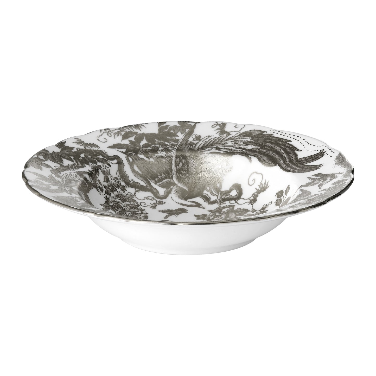 Aves Platinum Rim Soup Bowl