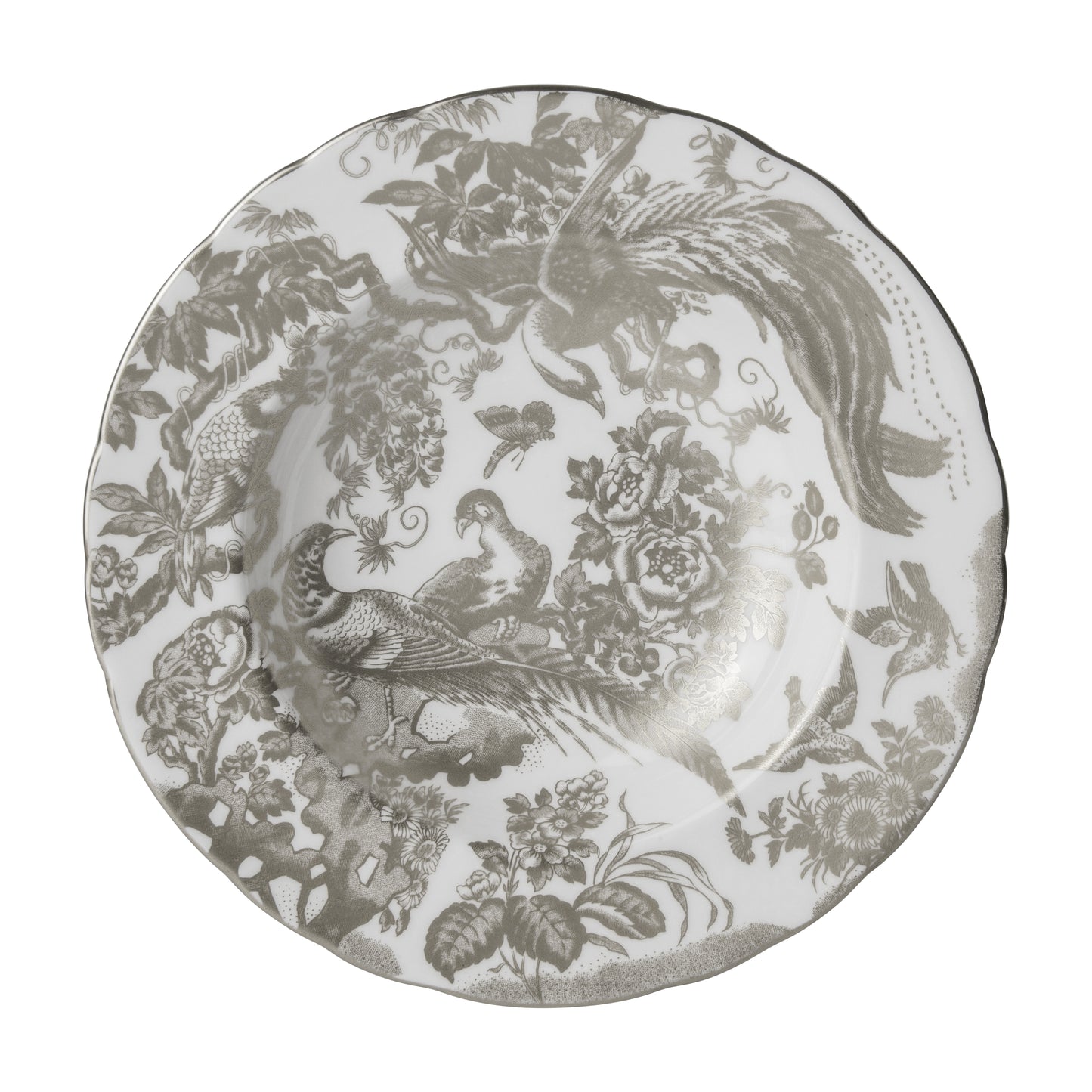 Aves Platinum Rim Soup Bowl