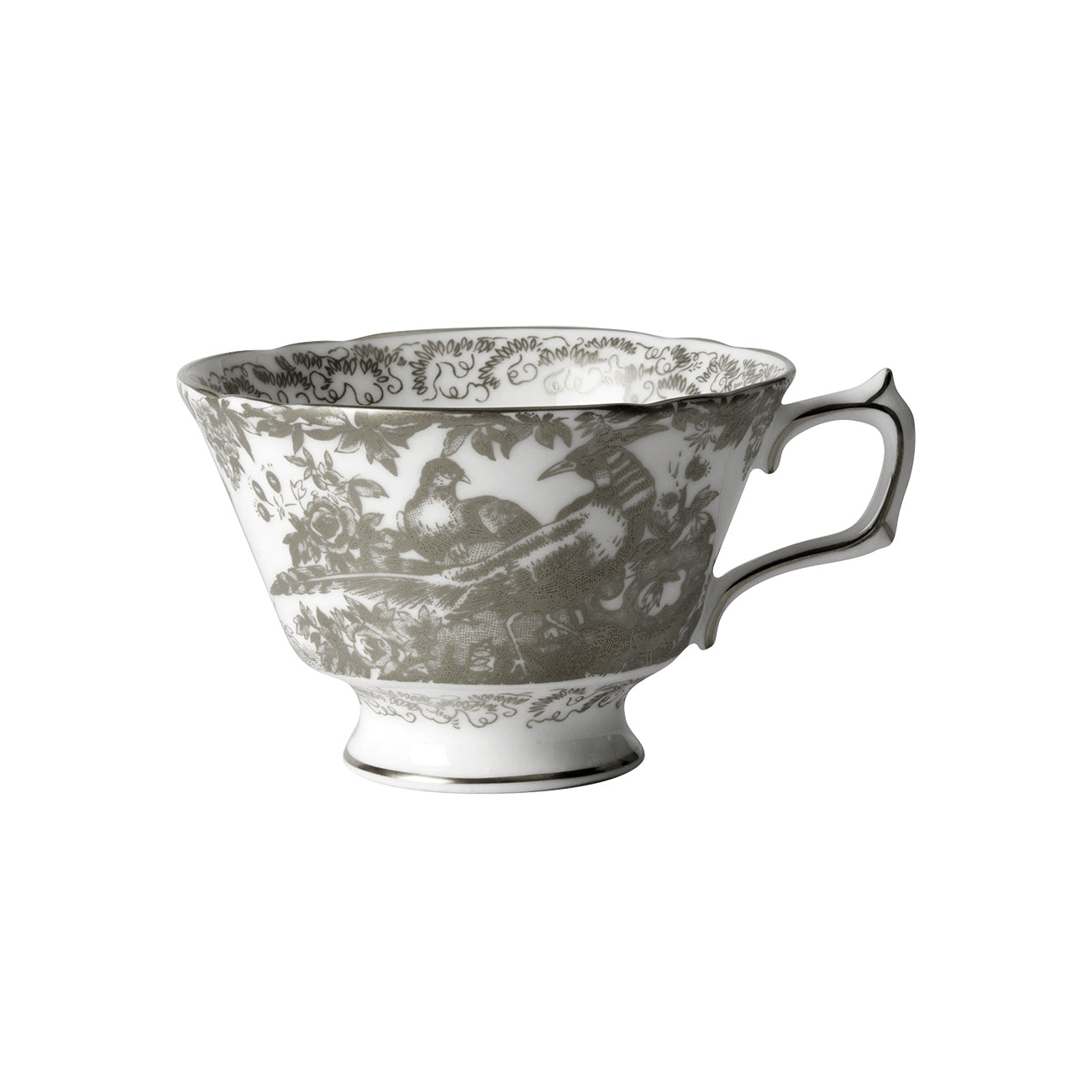 Aves Platinum Tea Cup & Saucer