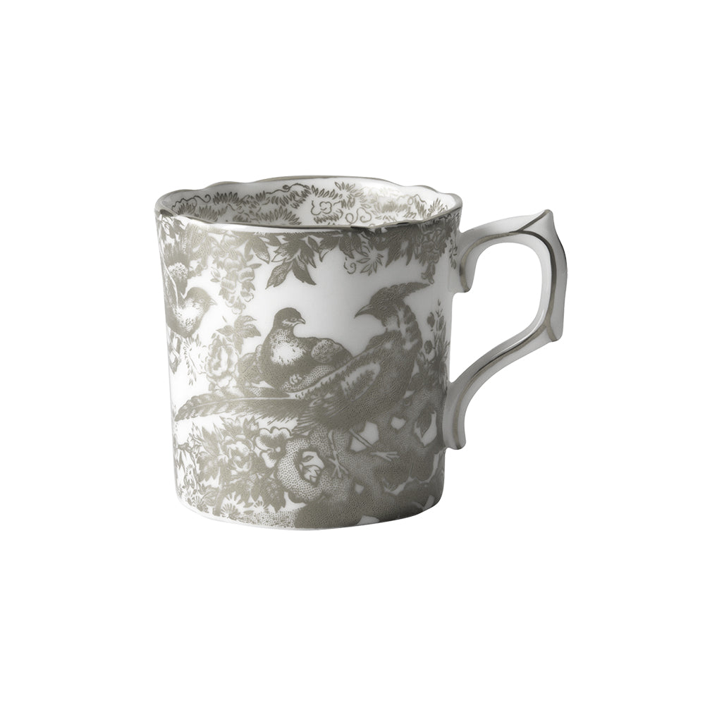 Aves Platinum Coffee Cup & Saucer