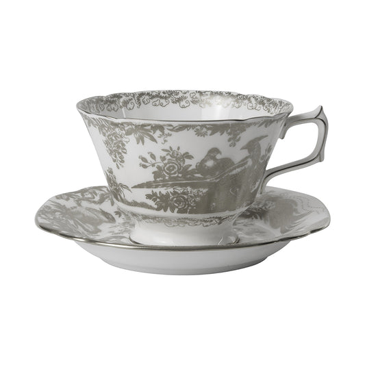 Aves Platinum Breakfast Cup & Saucer