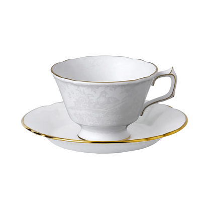 AVES PEARL - TEA CUP & SAUCER